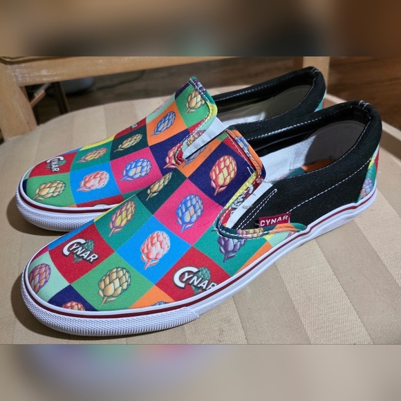 Cynar Other - CYNAR 2018 RARE VANS TYPE SLIP ON SHOES NEW WITHOUT TAGS